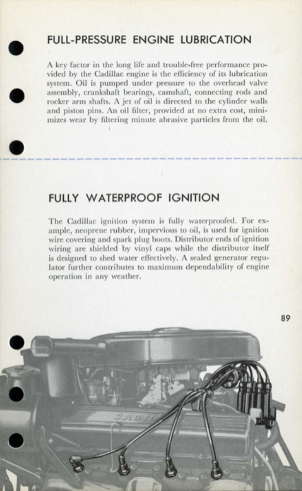 1959 Cadillac Salesmans Data Book Page 106